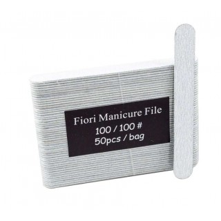 Mini wood manicure files Zebra 100100 